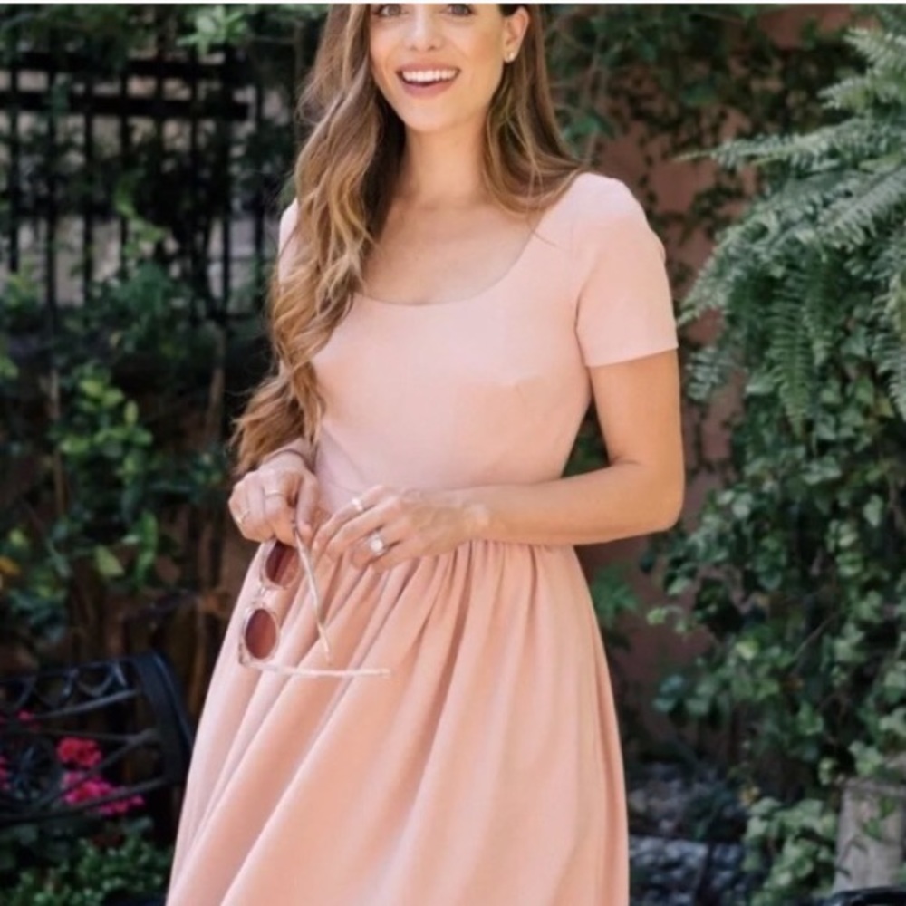 Anthropologie Brand Gal Meets Glam Annie Scuba Dress EUC